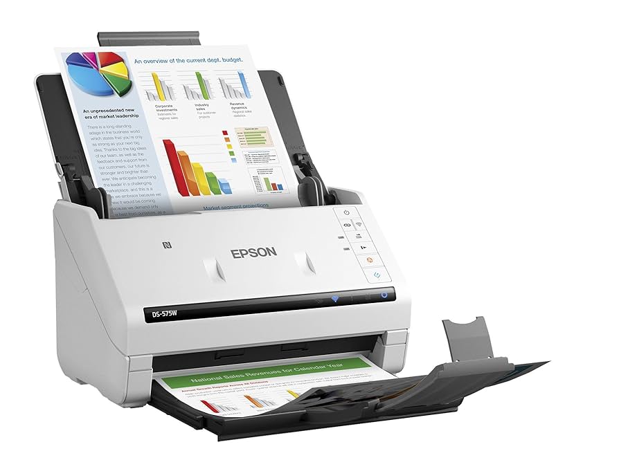 Amazon.com: Epson DS-575W Wireless Document Scanner: 35ppm